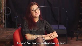 Eager Redhead Teen Debut - Submissive Suzy Gets Whipped By Old Master