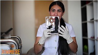 Nurse Dominafire Milking Slave With Prostate Vibrator (oronova)