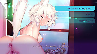 #3 [Mosaic Neko Wife 4] I will see more and more girls cosplaying and nakedness! Eroge where you complete puzzles and interact with girls!