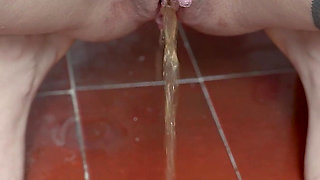 Pissing and Masturbating in the Shower