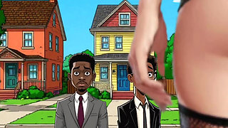 Slutty American MILF 2: Two Big Black Cocks for My Slut Wife