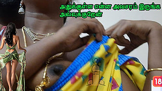 Indian Wife Fucks Her Husband's Brother, Very Sexy Tamil Audio