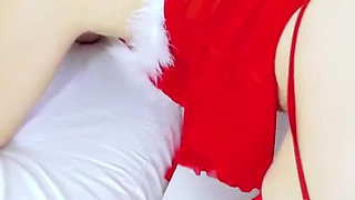 Anal creampie for Christmas with AlexGarciaPorn and the stepcousin Ceci Cortez porn in Spanish