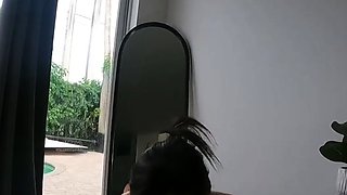 Amateur girlfriend handjob and blowjob with facial cum