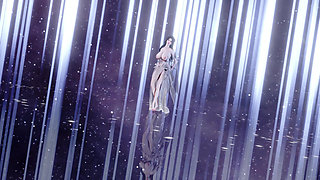 Ancient Style; Hanfu; Erotic Appeal; Jiggling Breasts; Bare Feet