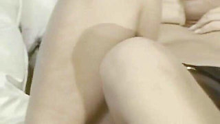 2 Cocks Cum on This Beautiful Slut's Face