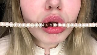 Shye White Pearl Countess Swallowing Fantasy
