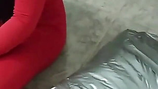 Latino Hunk Heavily Mummified by Cooperative Femdom Women