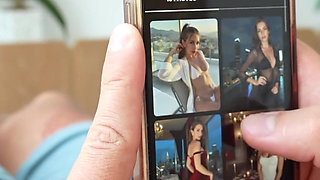 Hot POV Sex with Horny GF in Fishnet Tights! BJ, Missionary, Doggy!