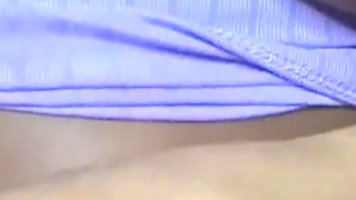 Squeezing My Big Boobs Monster Dildo Anal Masturbation