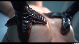 Aliens Fuck Hot Girls With Massive Creampies COMPILATION