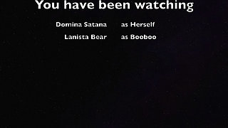 Part 5:- Domina Satana & Booboo Anal play and Strangulation play!