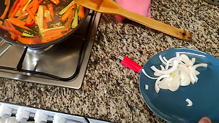 Cooking Together, and Some More Fun...