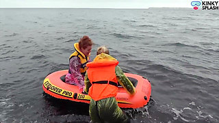 Two Girls One Dinghy: Tight Rubber & Pvc Rainwear
