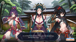 Harem Fantasy - Kinky Ninja Scroll Gameplay Part 1 - Entering the Village of Kagura
