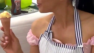 Sneaky Peak Sundae School Including: Blindfold, Sit on Face, Food Fetish, Fingering