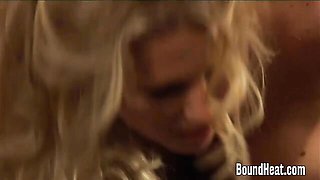 Bound Heat featuring cutie's slave action