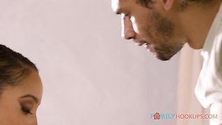 Ebony teen Alexis Tae amazing xxx movie