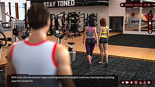 Whispers of Desire 7 Sarah and Alex Went to the Gym with Jessica