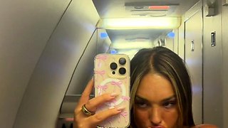 Alanna Pow Pussy Play In The Airplane Toilet Onlyfans Video