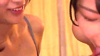 Living Together with Two New Girlfriends! They Take Turns Nipple-touching Me Part 3