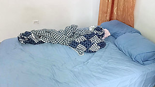 What a beautiful morning it is, and I have my stepbrother's tongue in my pussy ready to fuck!