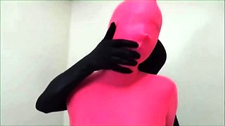 two women fetish latex asslicking and anal mff