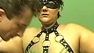 Bound Redhead MILF Endures Clamps and Flogger Play