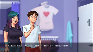 Stepmom in love doing oral sex in the car