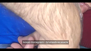 Married Housewife Enjoys Riding Her Cuckold and Is Interrupted When They Try to Open Her Bedroom Door