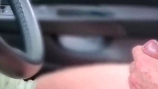 A Girl Caught Me Jerking off in the Car and Help Me Cum 4K. Ep 22202