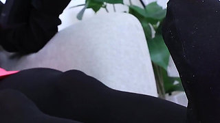 Office Secretary Foot Teasing You for Benefits