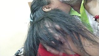 Step Father and Stepdaughter Sucking Foreplay Her Sexual Part Hot Boobs Nipple