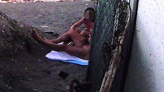 Flashing My Cock in Front of My Stepdaughter in a Beach and She Helps Me Cumshot in Front of Everyone