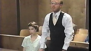 Blonde is flashing her big boobs in the outdoors