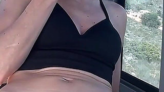 Cable Car Ride Masturbation