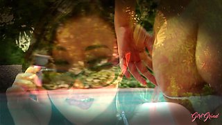 Bella Ling's Alluring Asian Shower Play Turns Steamy Hot