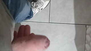 Cock and Balls beat with spatula  hard