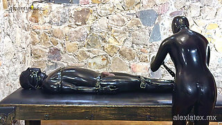 Lying Bondage Domination, Full - Alex Latex