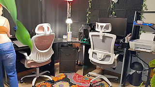 Buttcrack Exposed Dusting Home Office