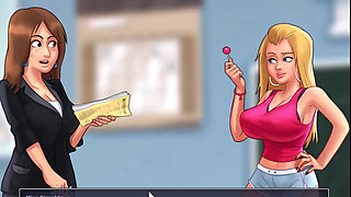 Summertime Saga - Jenny asked me to help her take nudes