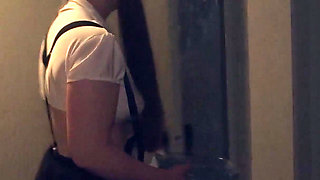 Halloween Whore Fucks Trick-or-treater Dressed up Like a Monster