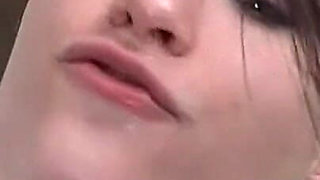 College Dorm Blowjob Party - Horde of Horny Sluts Suck One Lucky Cock