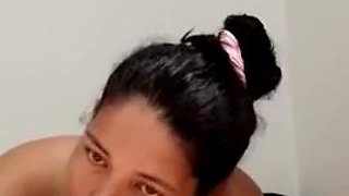 Wife deep throat