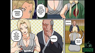 Naruto, naruto porno tsunade, creampie gangbang