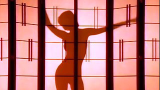 Stunning cougar passion solo striptease