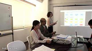 Japanese teen in white cotton panties masturbates
