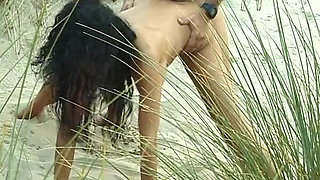 Busty MILF Gets Fucked on the Beach