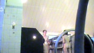 My voyeured house wife after shower hidden cam