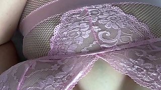 Amateur striptease and Solo masturbation
